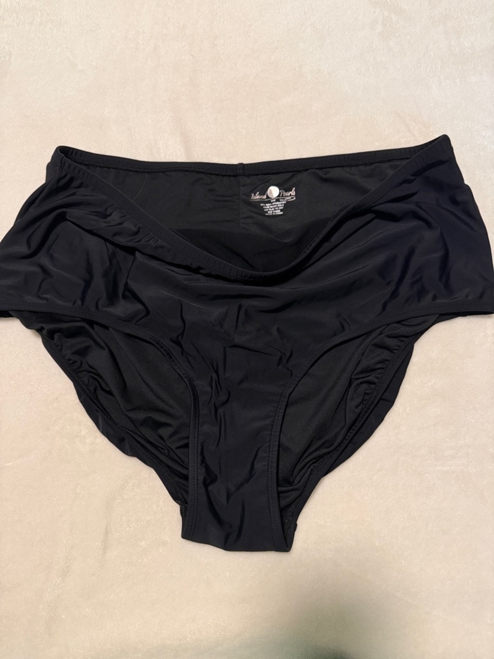 Swim, High-Rise m, Black Bikini Bottoms 24W